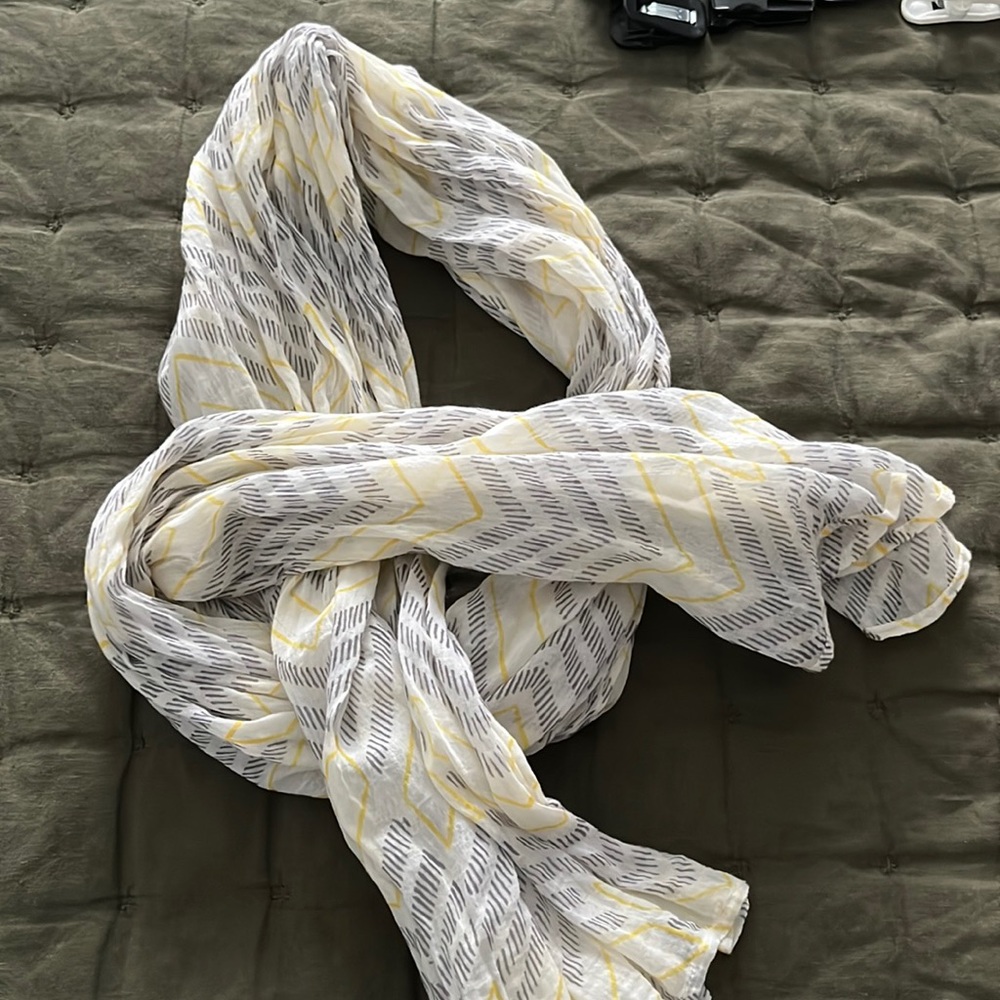 Silky scarf